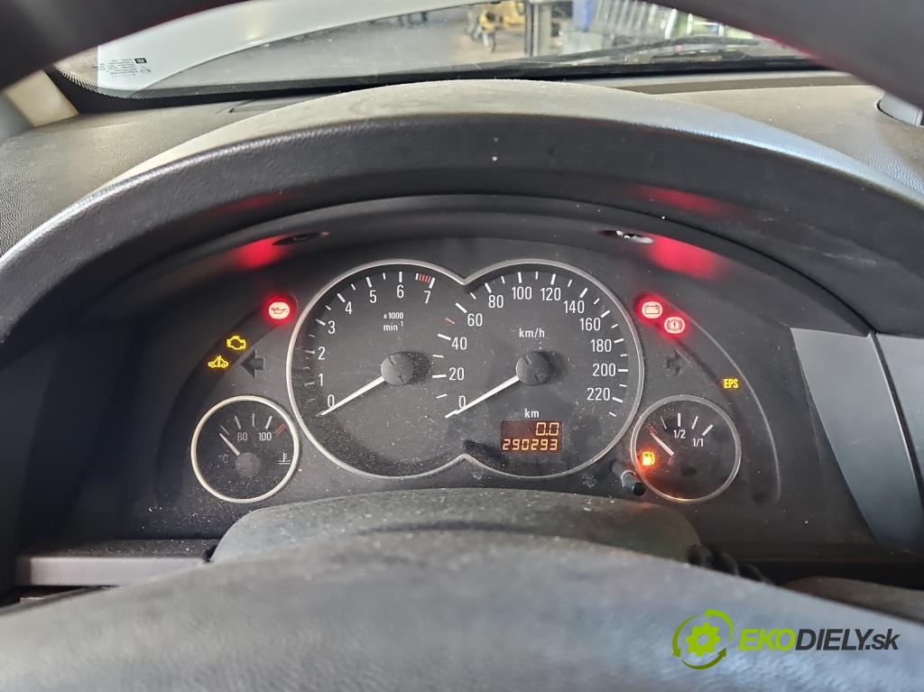 Opel Meriva A 2002-2010 1.6 16V 101 HP manual 74 kW 1598 cm3 5- riadiaca jednotka motora 12214830