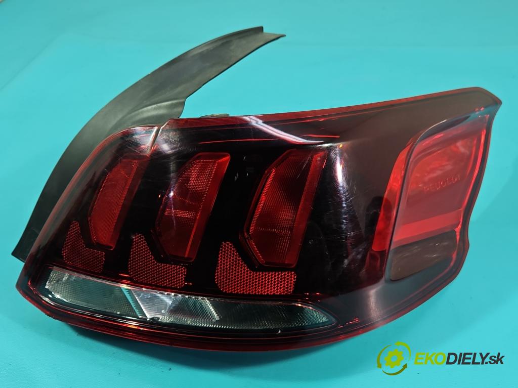 Peugeot 301 1.6 hdi 99 HP manual 73 kW 1560 cm3 4- svetlo / reflektor zadné pravé 9817299580 (Kľučka dverí ostatné)