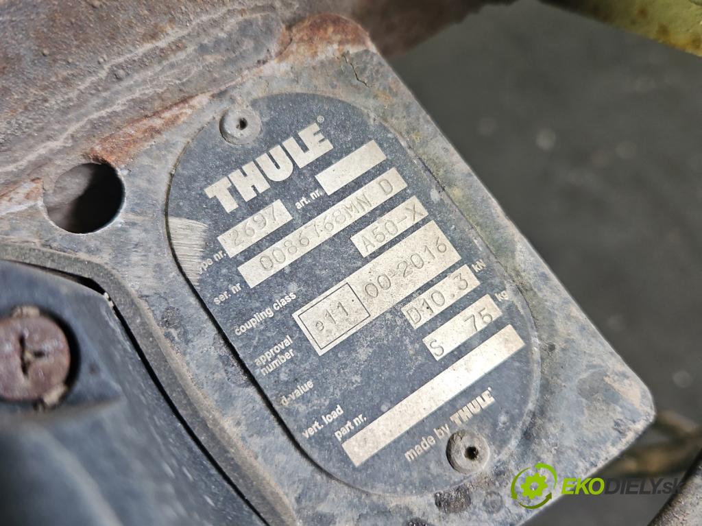 Volvo S80 I 1998-2006 2.5 tdi 140 HP automatic 103 kW 2461 cm3 4- Hák: vlečení:  (Ťažné zariadenie)