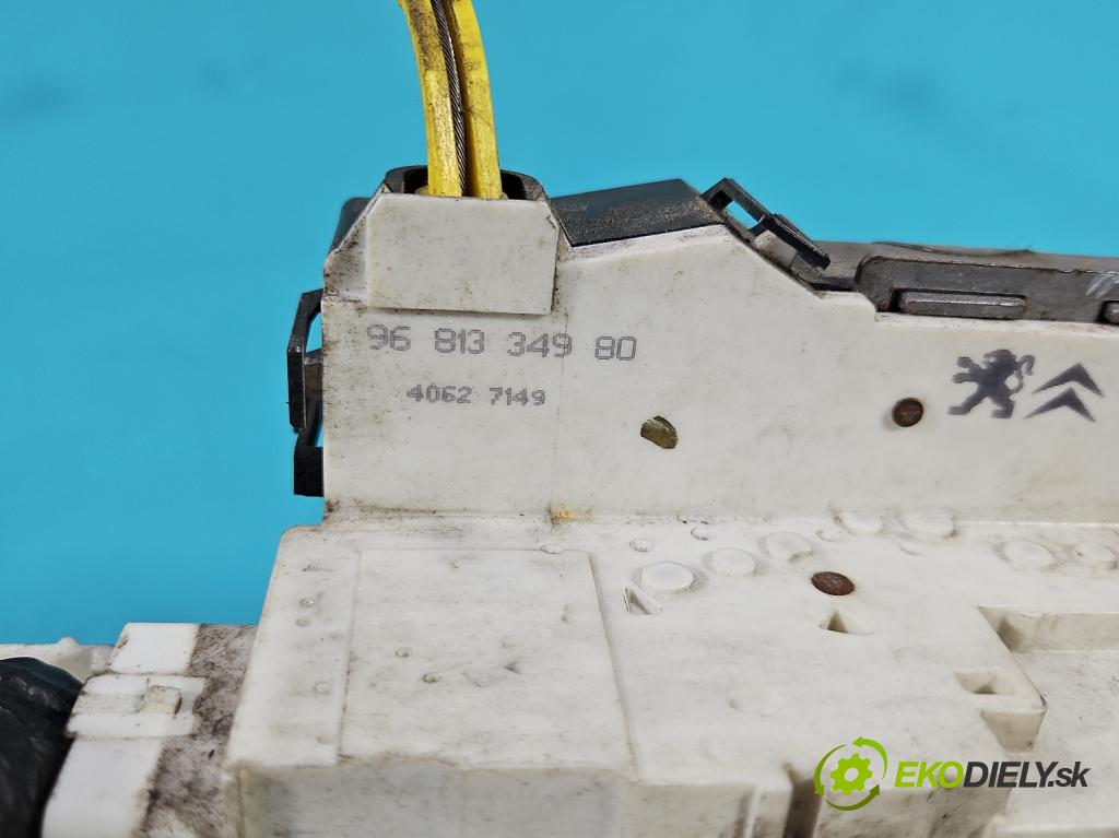 Peugeot Expert II 2006-2016 1.6 hdi 90 HP manual 66 kW 1560 cm3 5- zámok predné pravý 9681334980