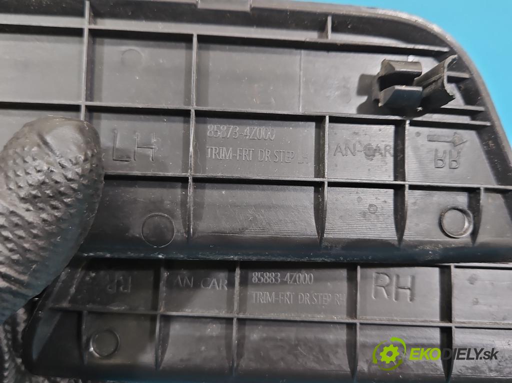 Hyundai Santa Fe III 2012–2018 2.4 GDI 190 hp automatic 140 kW 2359 cm3 5- lišta práh: levé 85873-4Z000 (Prahová lišta)