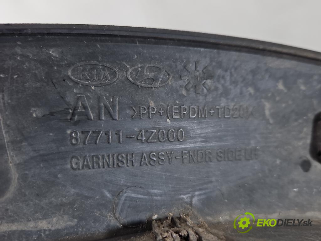 Hyundai Santa Fe III 2012–2018 2.4 GDI 190 HP automatic 140 kW 2359 cm3 5- lišta blatník predné ľavé 87711-4Z000