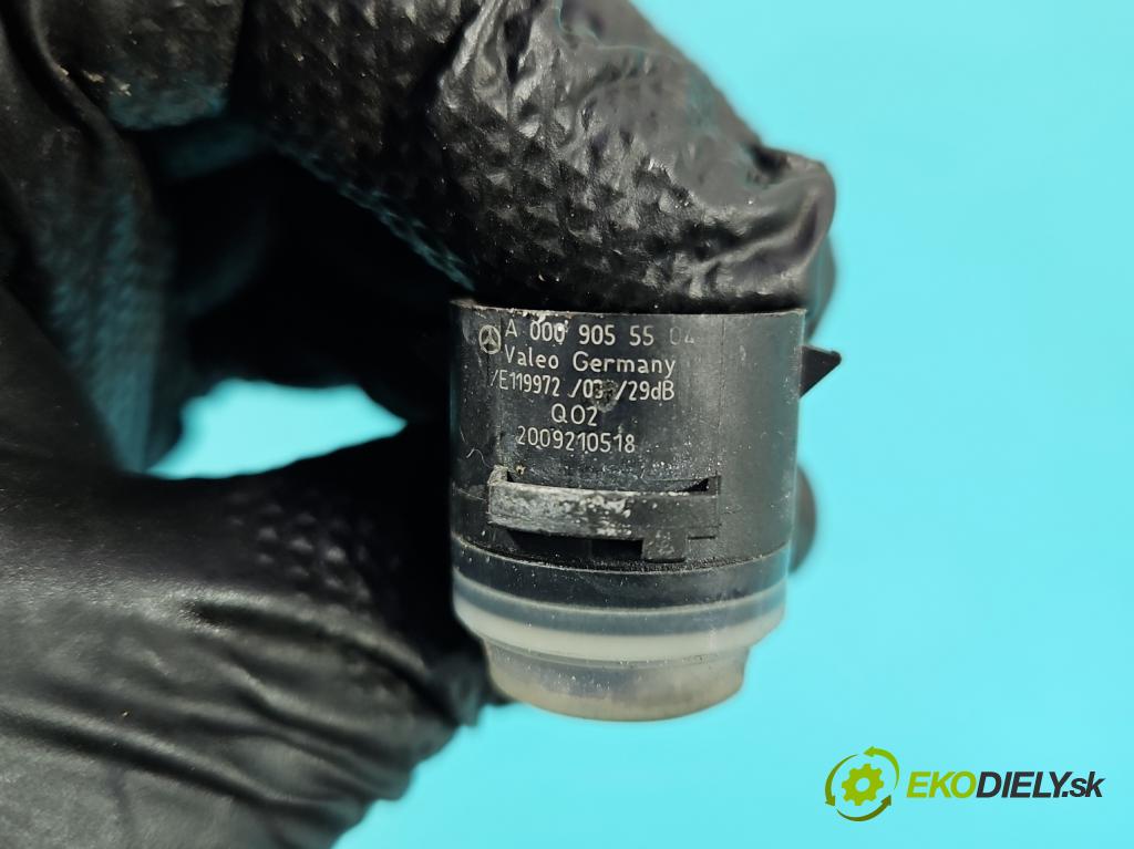 Mercedes A W177 2018- 2.0 T 306KM automatic 225 kW 1991 cm3 4- snímač parkovaní: A0009055504