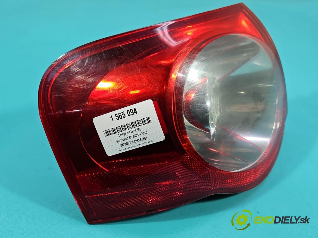 Vw Passat B6 2005-2010 1.9 tdi 105 hp manual 77 kW 1896 cm3 5- světlo zadní levé 3C9945095N (Klika dveří ostatní)