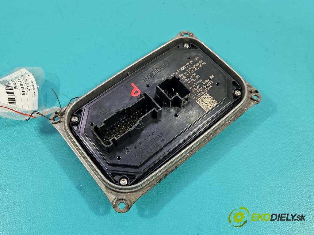 Mercedes A W177 2018- 2.0 T 306KM automatic 225 kW 1991 cm3 4- modul lampy: A2479002213