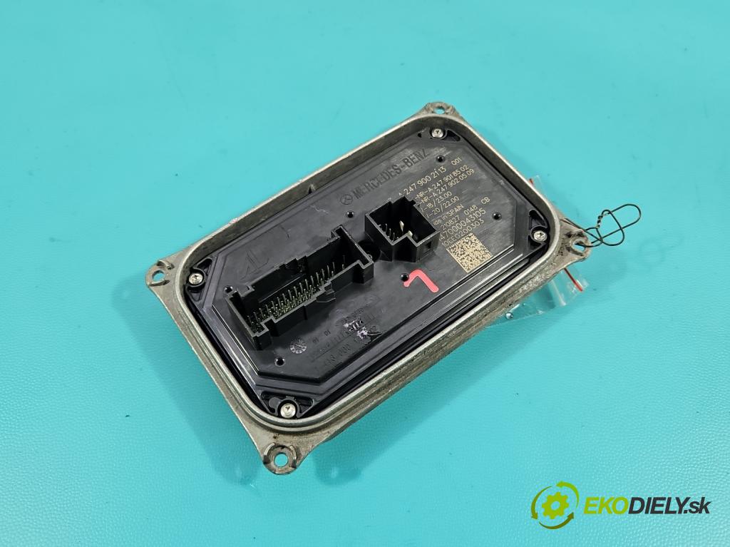 Mercedes A W177 2018- 2.0 T 306KM automatic 225 kW 1991 cm3 4- modul lampy: A2479002113