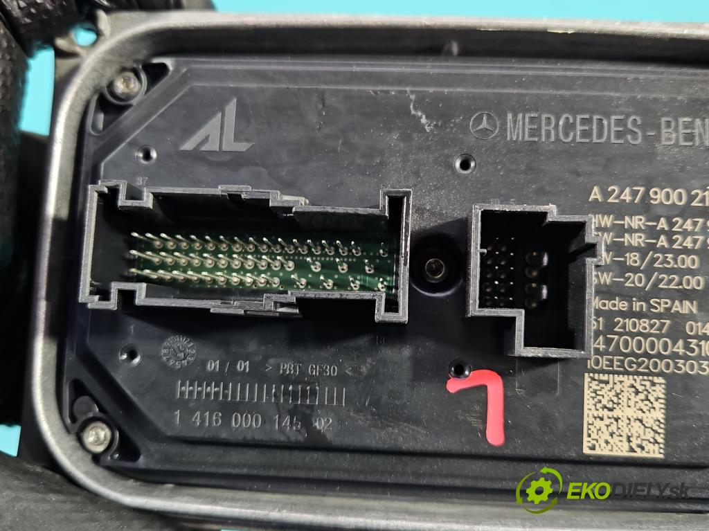 Mercedes A W177 2018- 2.0 T 306KM automatic 225 kW 1991 cm3 4- modul lampy: A2479002113