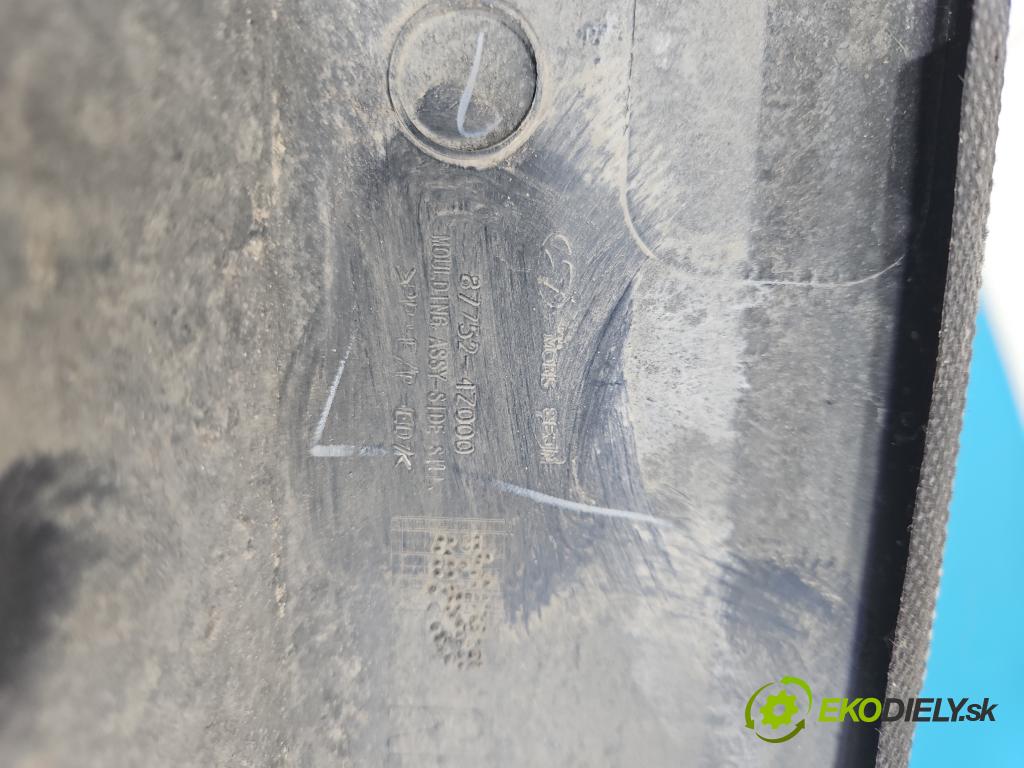 Hyundai Santa Fe III 2012–2018 2.4 GDI 190 hp automatic 140 kW 2359 cm3 5- lišta práh: pravé 87752-4Z000 (Prahová lišta)