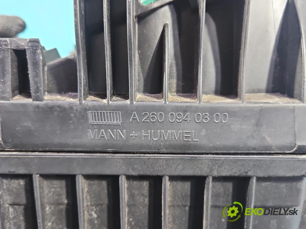 Mercedes A W177 2018- 2.0 T 306KM automatic 225 kW 1991 cm3 4- obal filtra vzduchu A2600902900 (Obal vzduchového filtra)