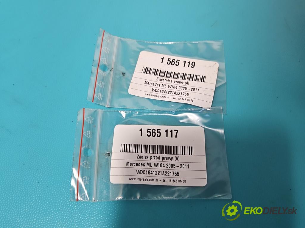 Mercedes ML W164 2005-2011 3.0 CDI V6 224hp automatic 165 kW 2987 cm3 5- brzdič predné pravý  (Kľučka dverí ostatné)