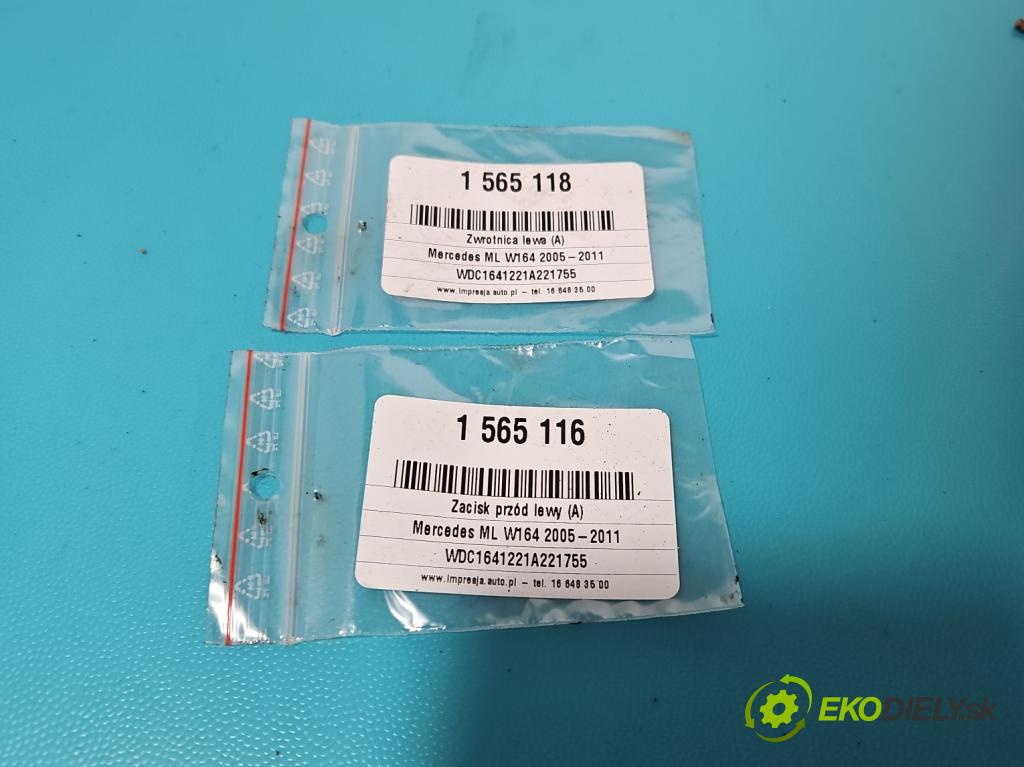 Mercedes ML W164 2005-2011 3.0 CDI V6 224 hp automatic 165 kW 2987 cm3 5- náboj levé  (Náboj kola)
