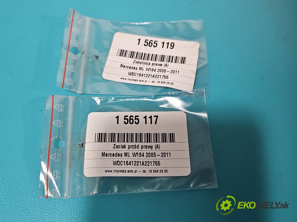 Mercedes ML W164 2005-2011 3.0 CDI V6 224 hp automatic 165 kW 2987 cm3 5- náboj pravé  (Náboj kola)