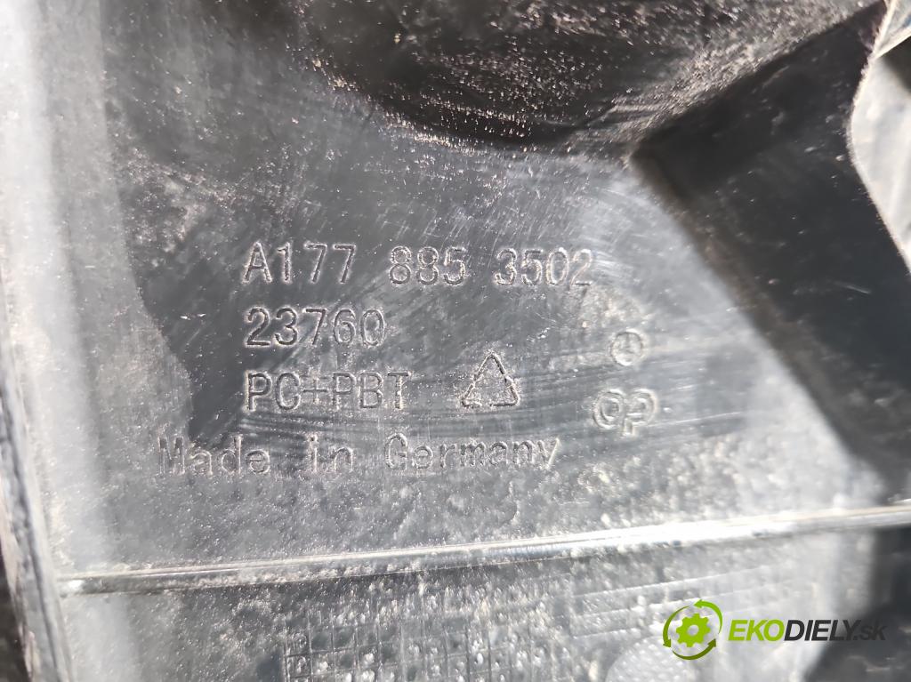 Mercedes A W177 2018- 2.0 T 306KM automatic 225 kW 1991 cm3 4- Boty: nárazníku zadní levý A1778850900