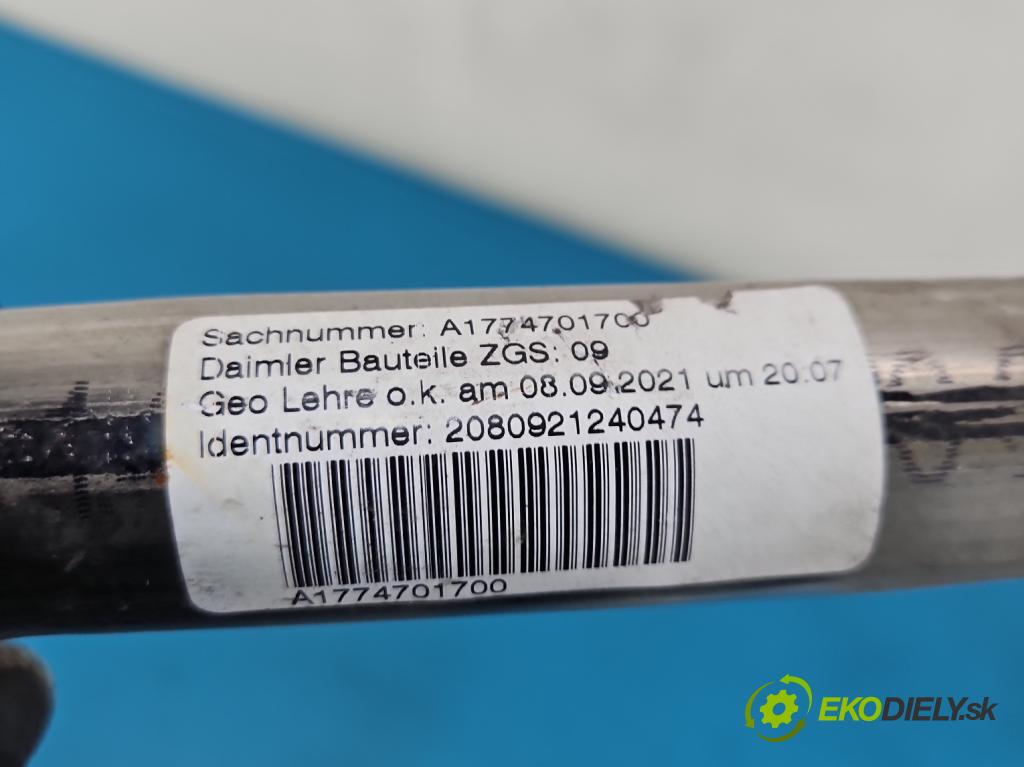 Mercedes A W177 2018- 2.0 T 306KM automatic 225 kW 1991 cm3 4- Nalievacie hrdlo: palivo A1774701700