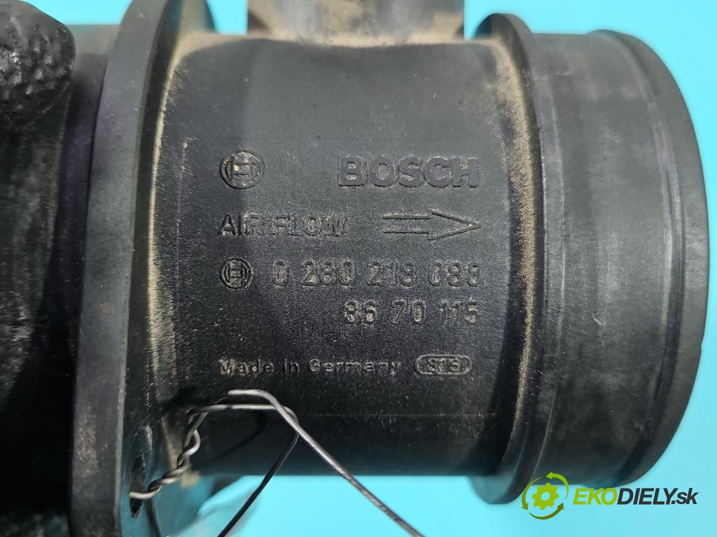 Volvo S80 I 1998-2006 2.5 tdi 140 hp automatic 103 kW 2461 cm3 4- váha vzduchu 0280218088 (Snímač hmotnosti vzduchu)