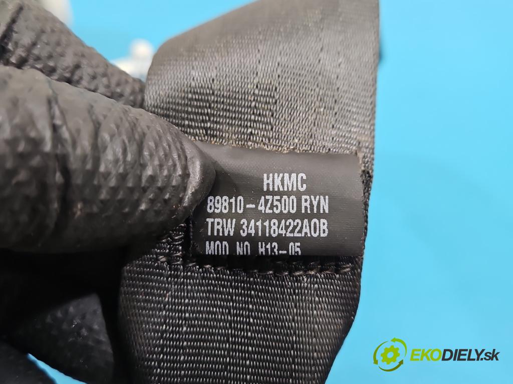 Hyundai Santa Fe III 2012–2018 2.4 GDI 190 HP automatic 140 kW 2359 cm3 5- pas bezpečnosť: zadné ľavý 89810-4Z500