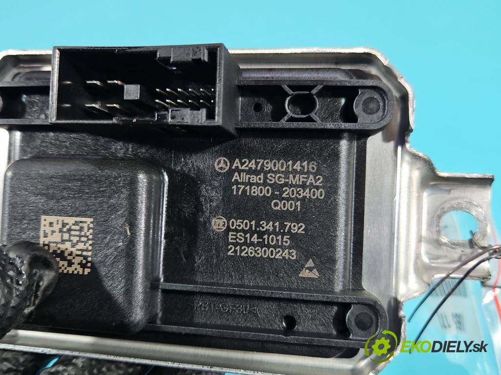 Mercedes A W177 2018- 2.0 T 306KM automatic 225 kW 1991 cm3 4- riadiaca jednotka ostatné A2479001416