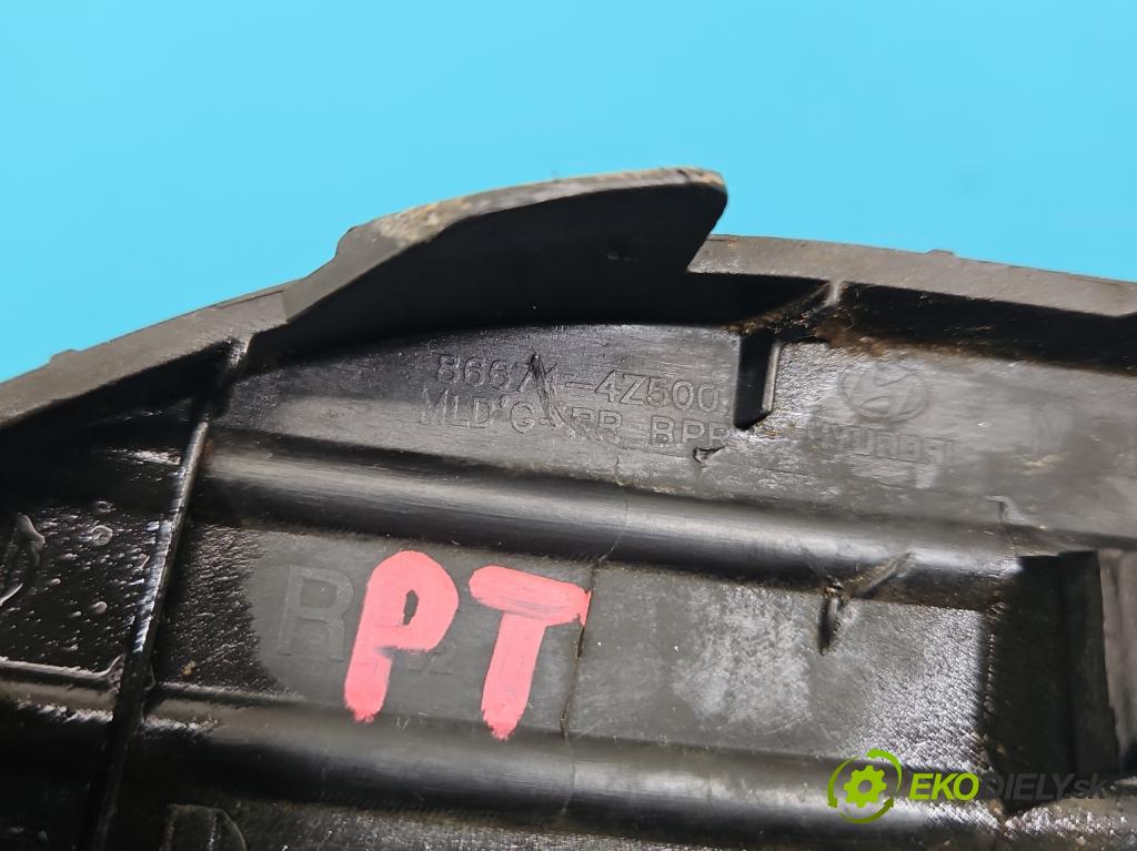 Hyundai Santa Fe III 2012–2018 2.4 GDI 190 HP automatic 140 kW 2359 cm3 5- blenda mriežka: nárazník pravé 86674-4Z500