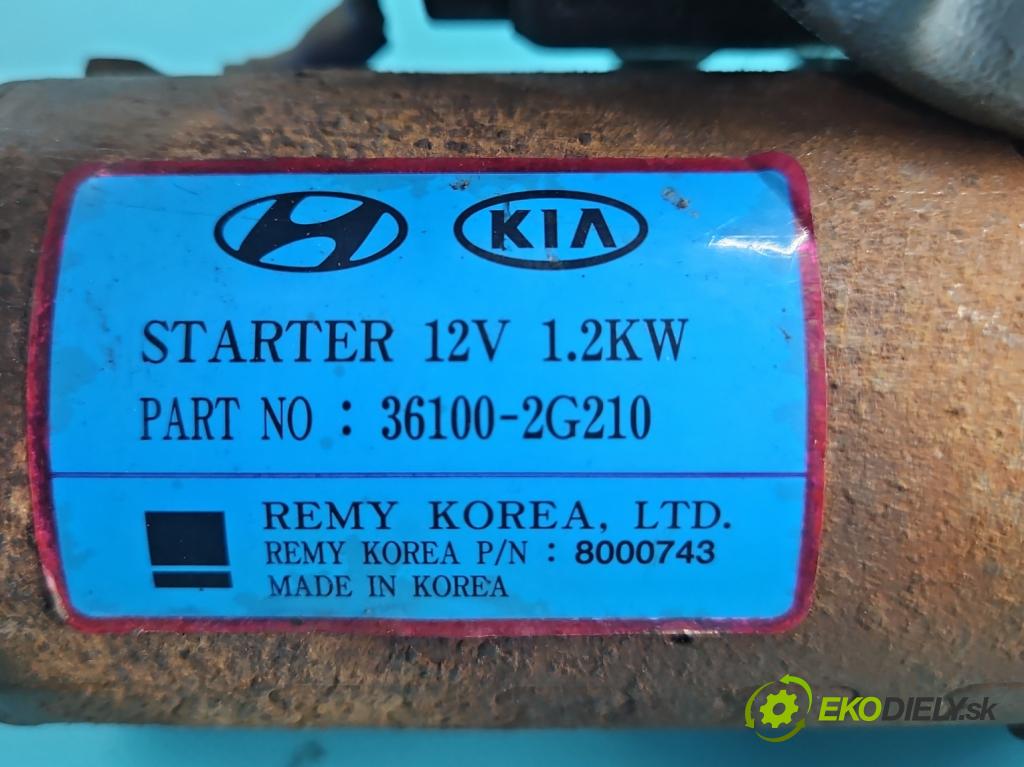 Hyundai Santa Fe III 2012–2018 2.4 GDI 190 HP automatic 140 kW 2359 cm3 5- štartér 36100-2G210 (Štartér)