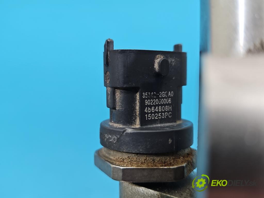 Hyundai Santa Fe III 2012–2018 2.4 GDI 190 hp automatic 140 kW 2359 cm3 5- lišta vstřikovací 35340-2GGA1 (Vstřikovací lišta)