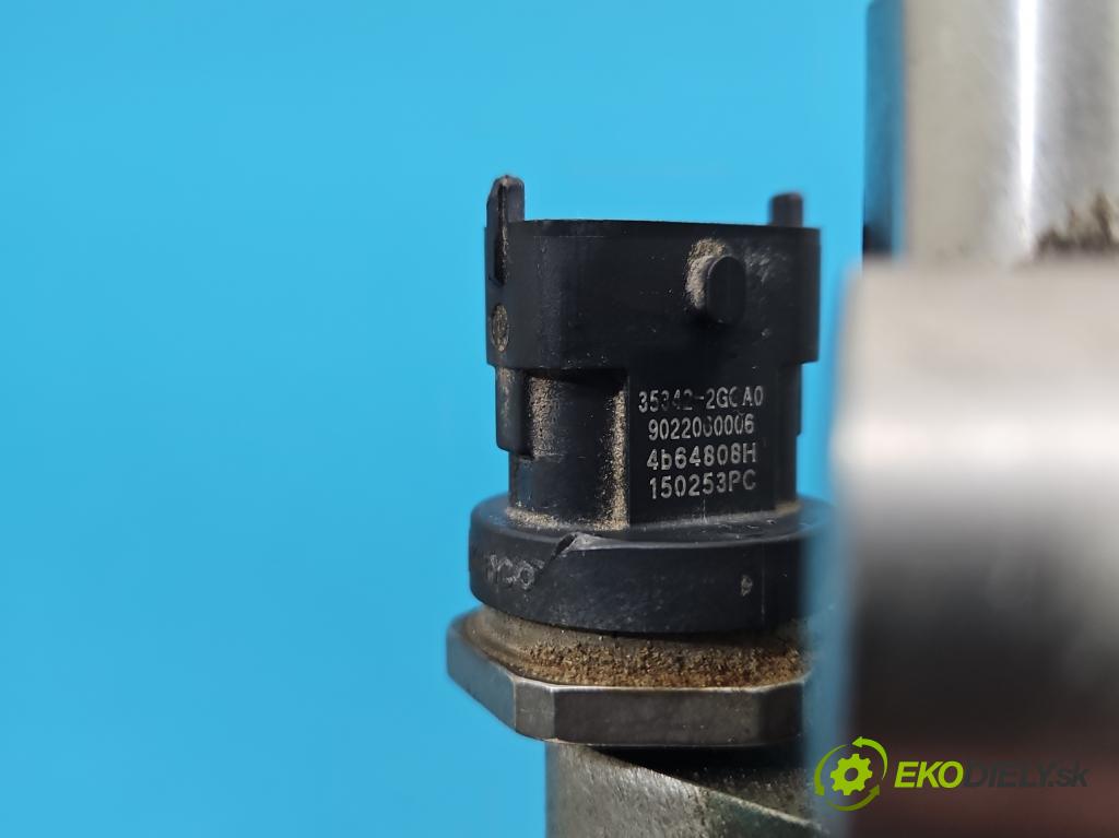 Hyundai Santa Fe III 2012–2018 2.4 GDI 190 hp automatic 140 kW 2359 cm3 5- lišta vstřikovací 35340-2GGA1 (Vstřikovací lišta)