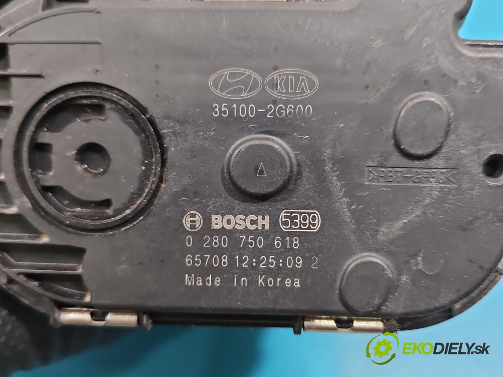 Hyundai Santa Fe III 2012–2018 2.4 GDI 190 HP automatic 140 kW 2359 cm3 5- klapka 35100-2G600 (Škrtiaca klapka)