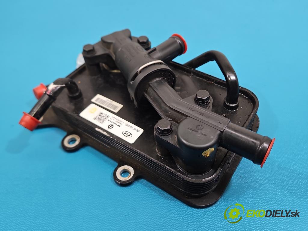 Hyundai Santa Fe III 2012–2018 2.4 GDI 190 HP automatic 140 kW 2359 cm3 5- chladič oleja: 25630-D3000