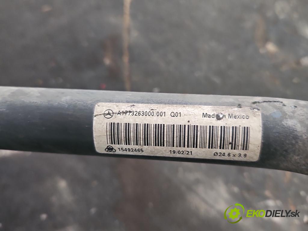 Mercedes A W177 2018- 2.0 T 306KM automatic 225 kW 1991 cm3 4- tyč stabilizátoru A1773263000 (Přední stabilizátor)