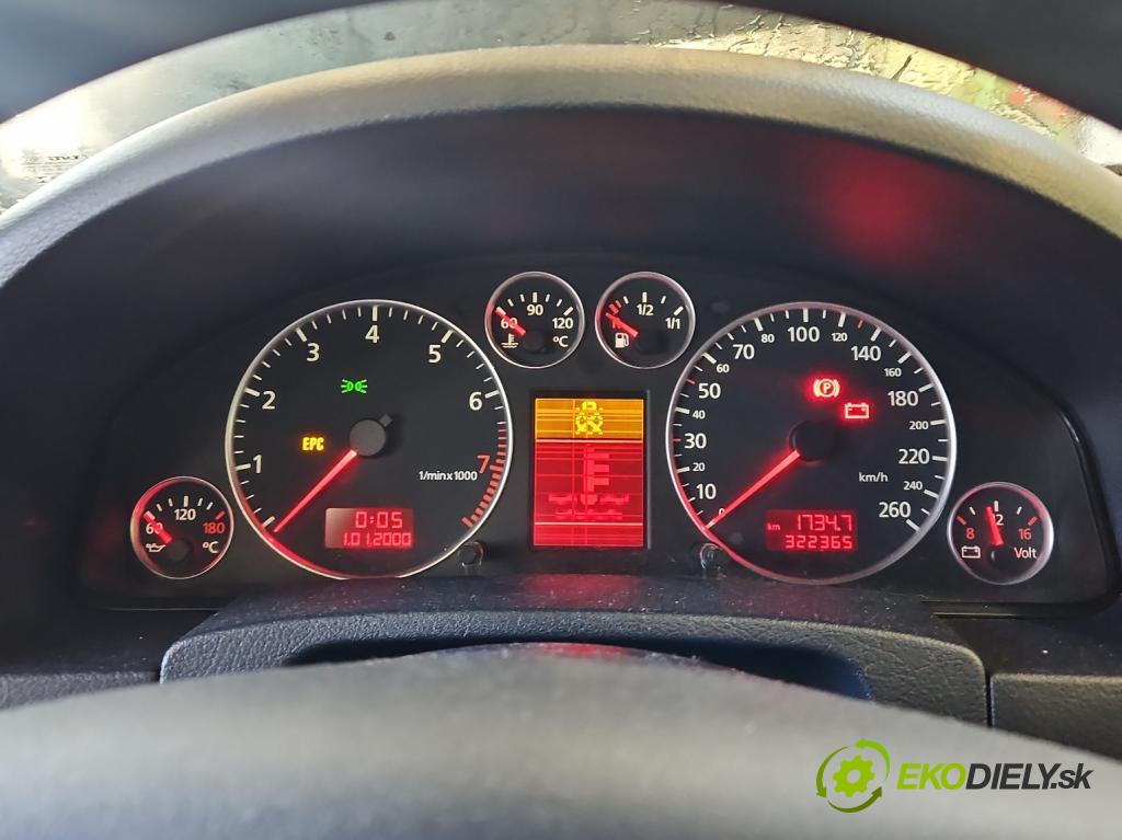 Audi A6 C5 1997-2004 2.4 V6 170 HP manual 125 kW 2393 cm3 4- prístrojovka/ budíky 110080128 (Prístrojová doska)
