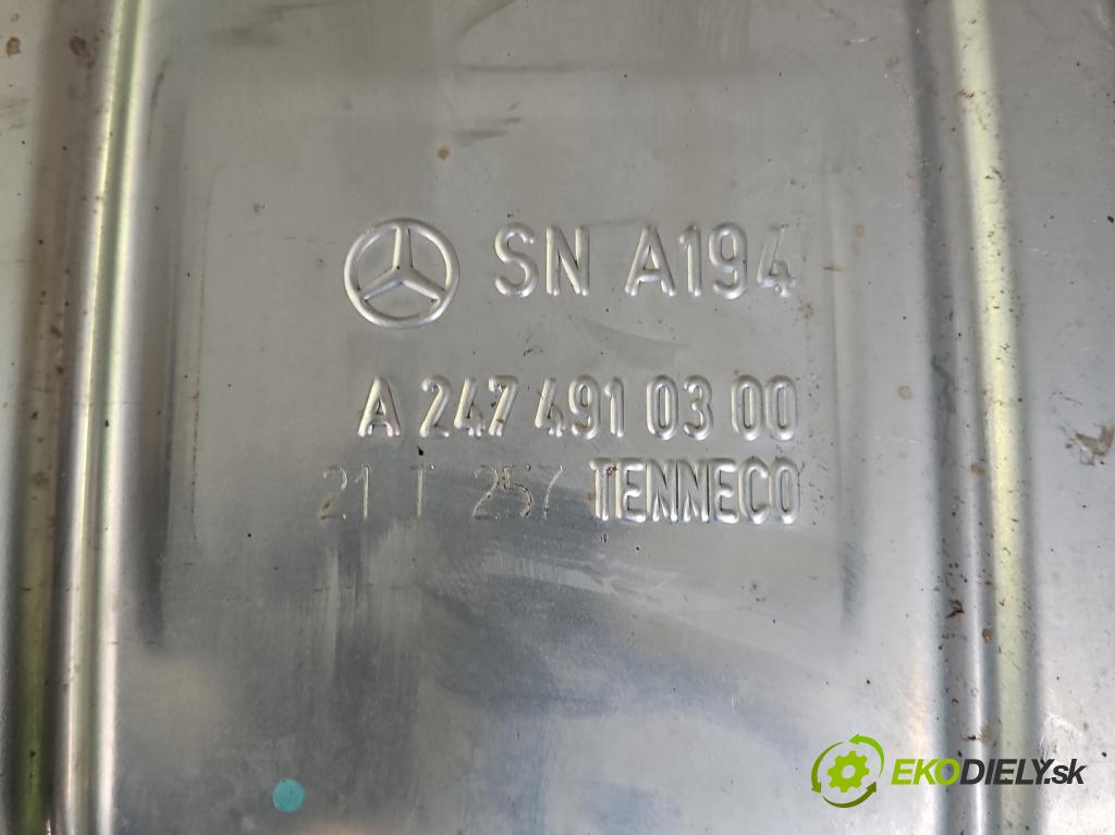 Mercedes A W177 2018- 2.0 T 306KM automatic 225 kW 1991 cm3 4- Tlumič: A2474910300