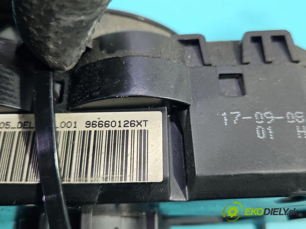 Peugeot Expert II 2006-2016 1.6 hdi 90 HP manual 66 kW 1560 cm3 5- prepínač komplex: 96660126XT (Prepínacie páčky pod volantom)