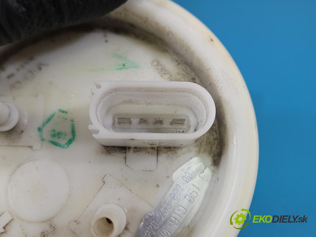 Audi A6 C5 1997-2004 2.4 V6 170 HP manual 125 kW 2393 cm3 4- čerpadlo palivo 4B0919051E