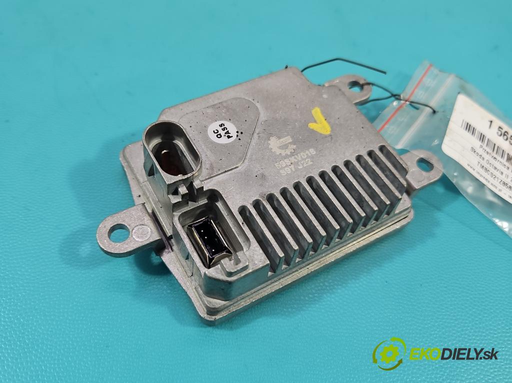 Skoda Octavia II 2004-2013 1.9 tdi 105 HP manual 77 kW 1896 cm3 5- střídač: xenon 59SKV018 (Riadiaca jednotka xenónu)