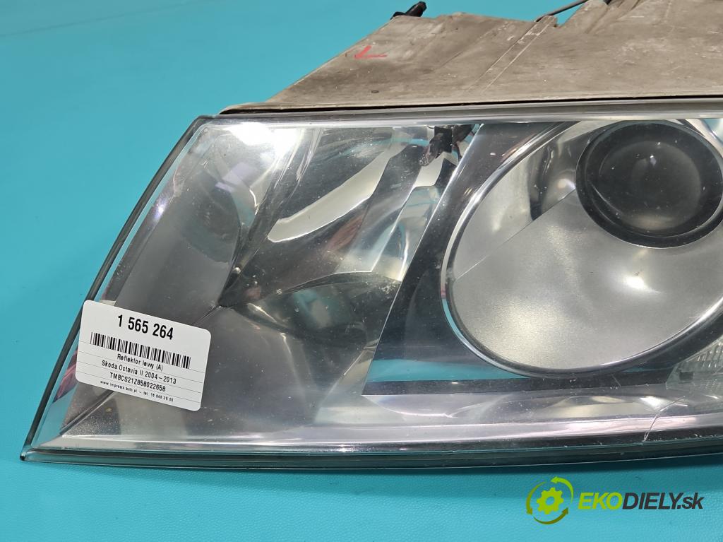 Skoda Octavia II 2004-2013 1.9 tdi 105 HP manual 77 kW 1896 cm3 5- Reflektor: ľavý 1Z1941015B (Kľučka dverí ostatné)