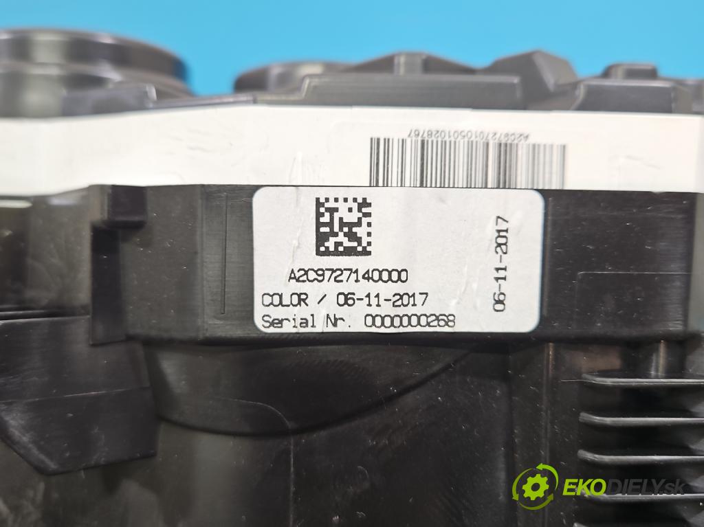 Toyota Corolla E16/E18  2013-2019 1.6 16V 132  HP manual 97 kW 1598 cm3 4- prístrojovka/ budíky 83800-F2N70 (Prístrojová doska)