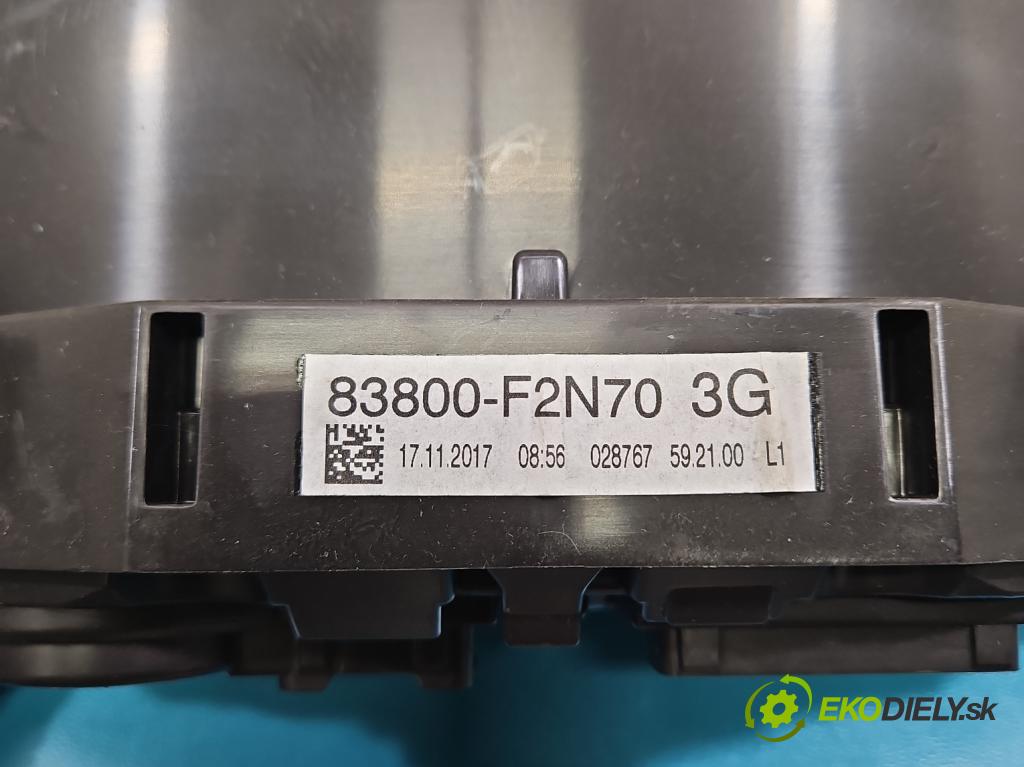 Toyota Corolla E16/E18  2013-2019 1.6 16V 132  HP manual 97 kW 1598 cm3 4- prístrojovka/ budíky 83800-F2N70 (Prístrojová doska)