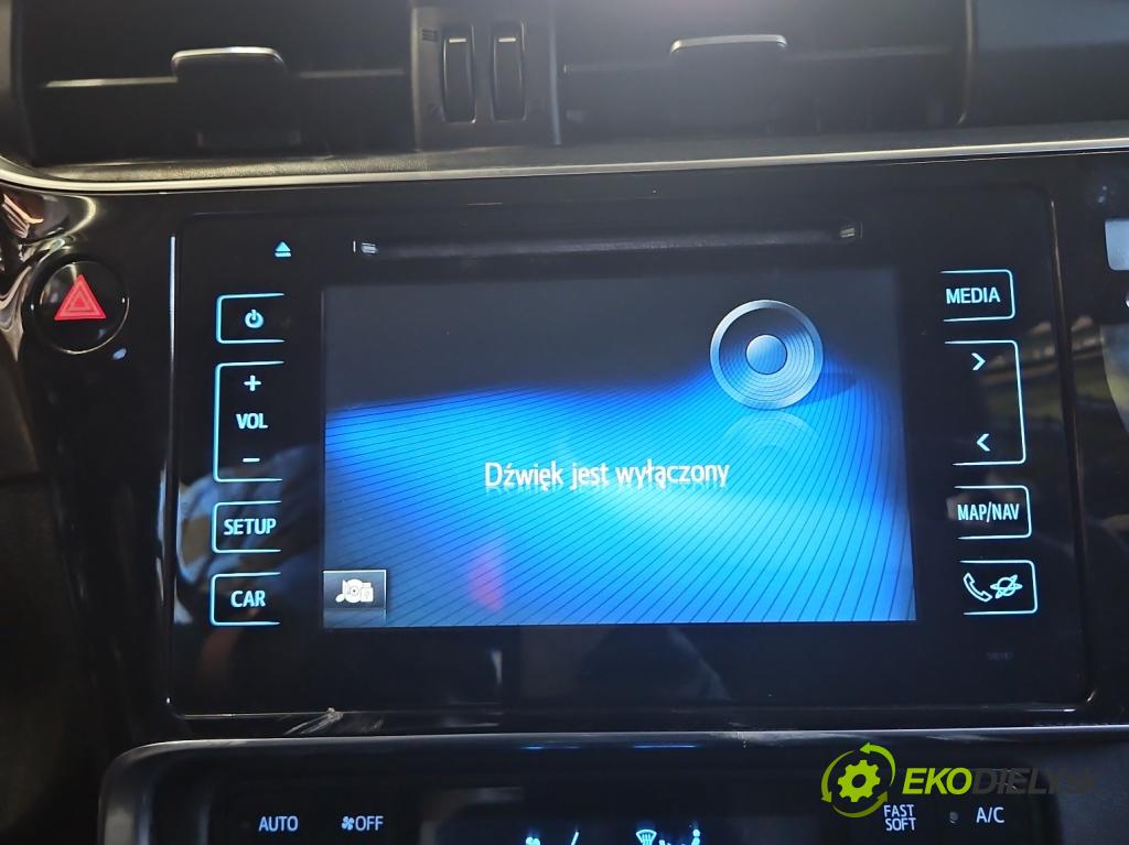 Toyota Corolla E16/E18  2013-2019 1.6 16V 132  HP manual 97 kW 1598 cm3 4- Radio originál 86140-02480