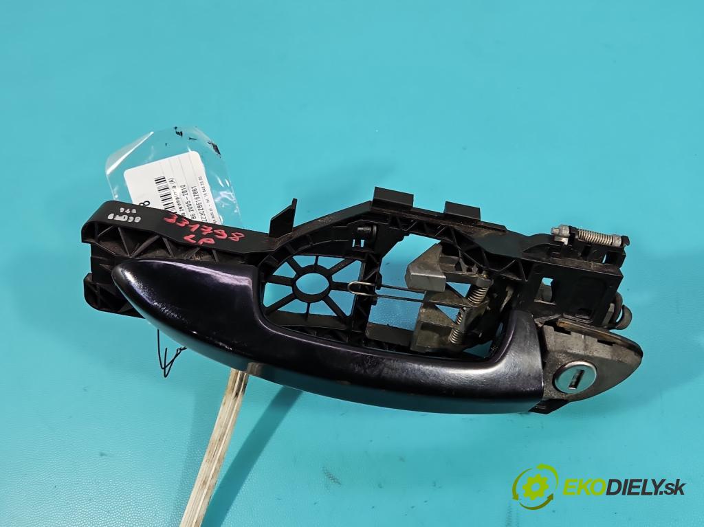 Vw Passat B6 2005-2010 1.9 tdi 105 hp manual 77 kW 1896 cm3 5- klika přední levé 3C0837885H (Vnější přední levá klika dveří)