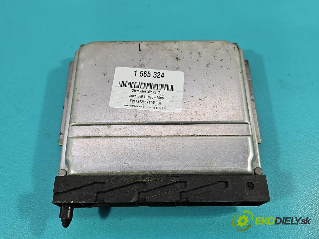 Volvo S80 I 1998-2006 2.5 tdi 140 HP automatic 103 kW 2461 cm3 4- riadiaca jednotka motora 0281001776