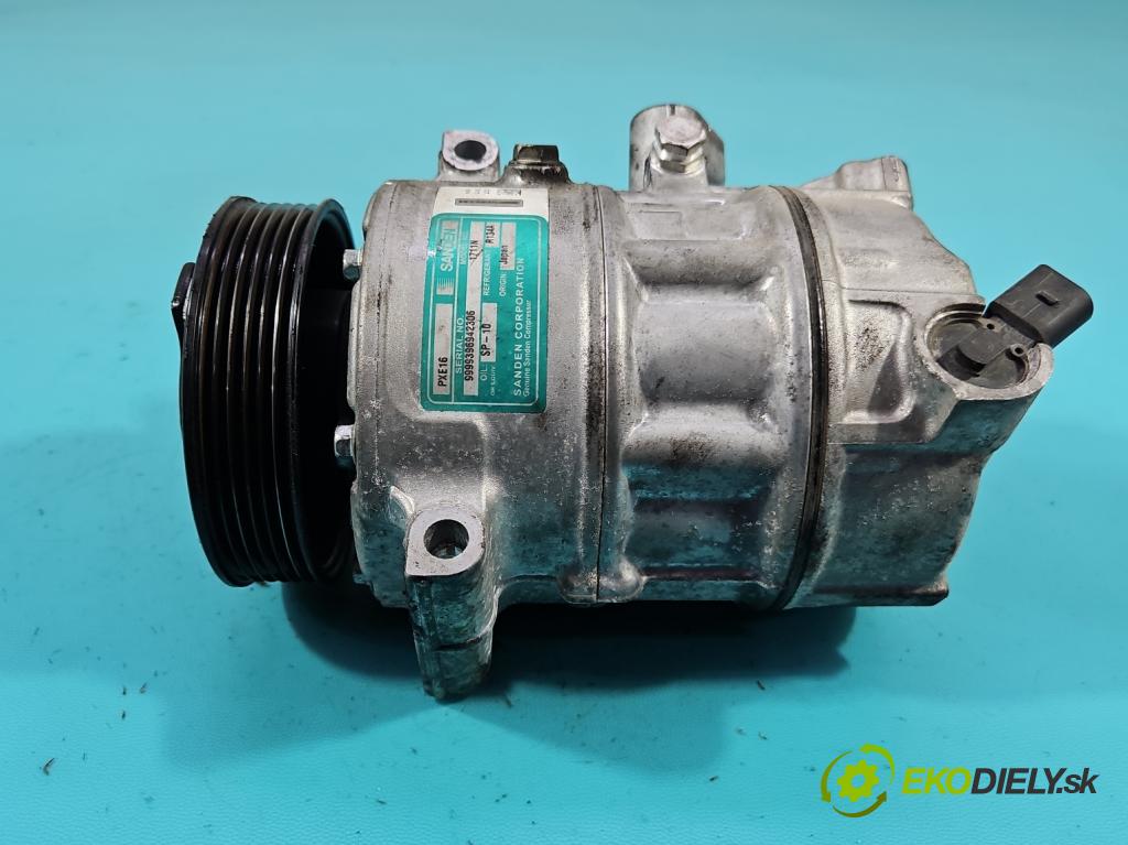 Vw Passat B6 2005-2010 1.9 tdi 105 HP manual 77 kW 1896 cm3 5- Kompresor: klimatizácie PXE16 (Kompresor klimatizácie)