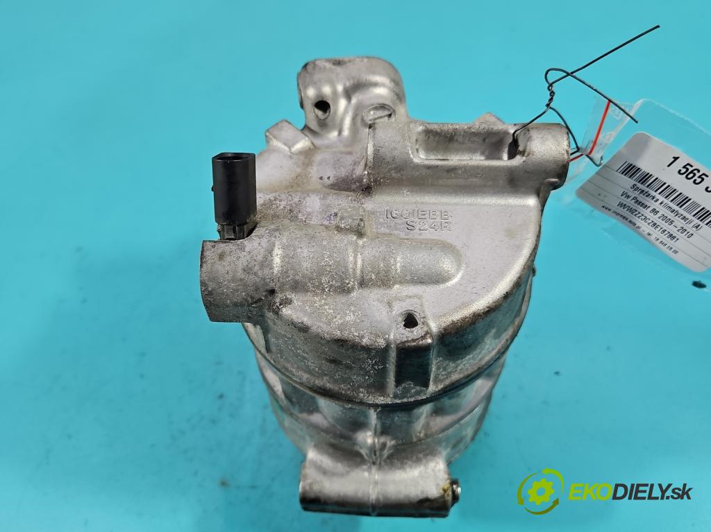 Vw Passat B6 2005-2010 1.9 tdi 105 HP manual 77 kW 1896 cm3 5- Kompresor: klimatizácie PXE16 (Kompresor klimatizácie)