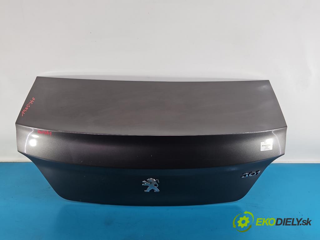Peugeot 301 1.6 hdi 99 hp manual 73 kW 1560 cm3 4- zadní kufrové dveře  (Zadní kapota (kufr))