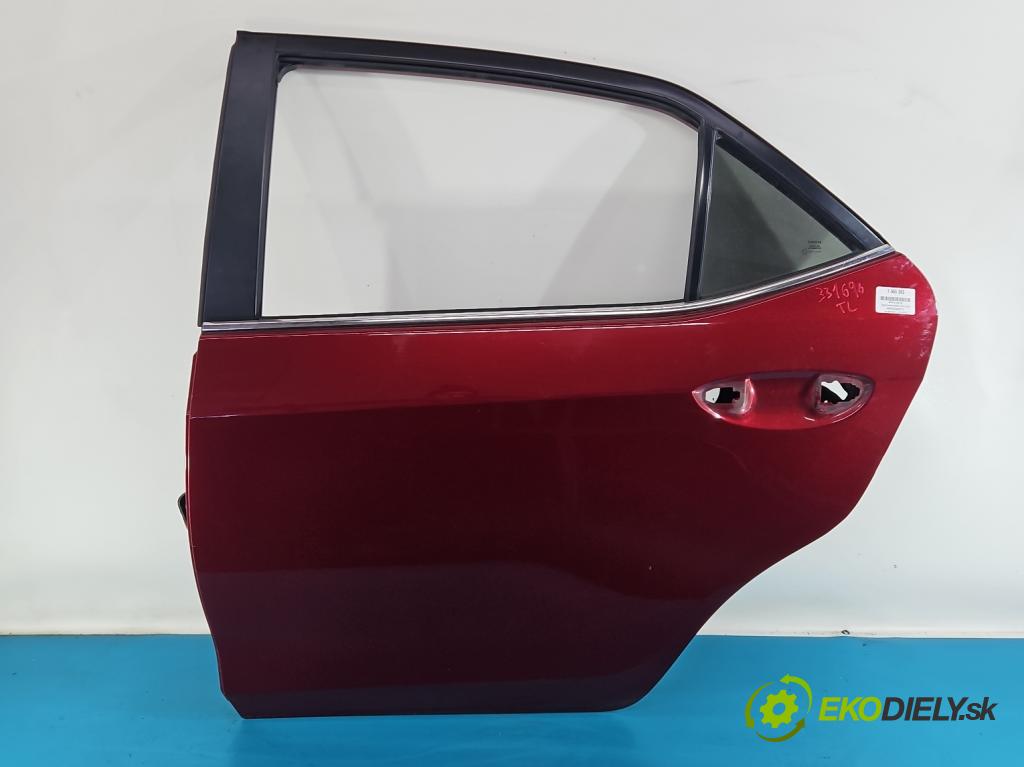 Toyota Corolla E16/E18  2013-2019 1.6 16V 132 hp manual 97 kW 1598 cm3 4- dveře zadní levé  (Klika dveří ostatní)