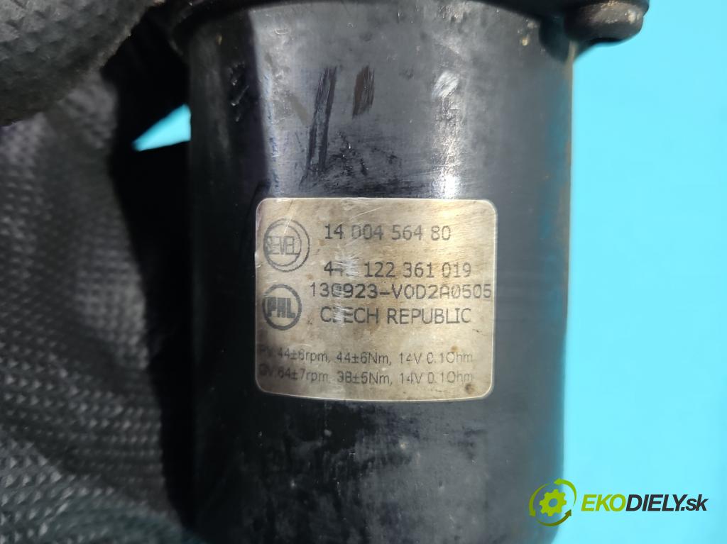 Peugeot Expert II 2006-2016 1.6 hdi 90 hp manual 66 kW 1560 cm3 5- motor stěračů přední 1400456480