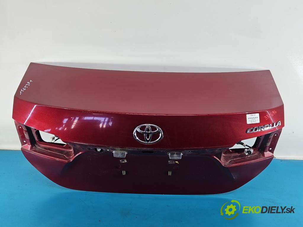 Toyota Corolla E16/E18  2013-2019 1.6 16V 132 hp manual 97 kW 1598 cm3 4- zadní kufrové dveře  (Zadní kapota (kufr))