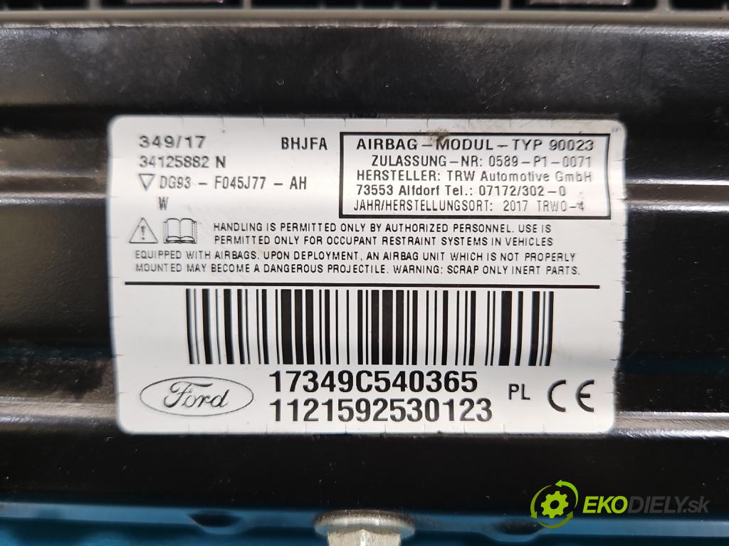 Ford Mondeo Mk5 2014-2022 2.0 16V 140 HP automatic 103 kW 1999 cm3 4- airbag vzduch: DG93-F045J77-AH