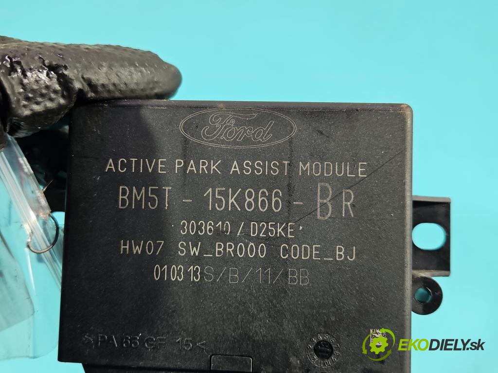 Ford Focus Mk3 2010-2018 1.6 tdci 105 HP manual 77 kW 1560 cm3 5- riadiaca jednotka parkovaní: BM5T-15K866-AK