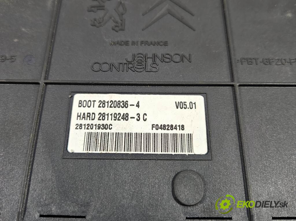 Peugeot Expert II 2006-2016 1.6 hdi 90 HP manual 66 kW 1560 cm3 5- riadiaca jednotka ostatné 966405908001