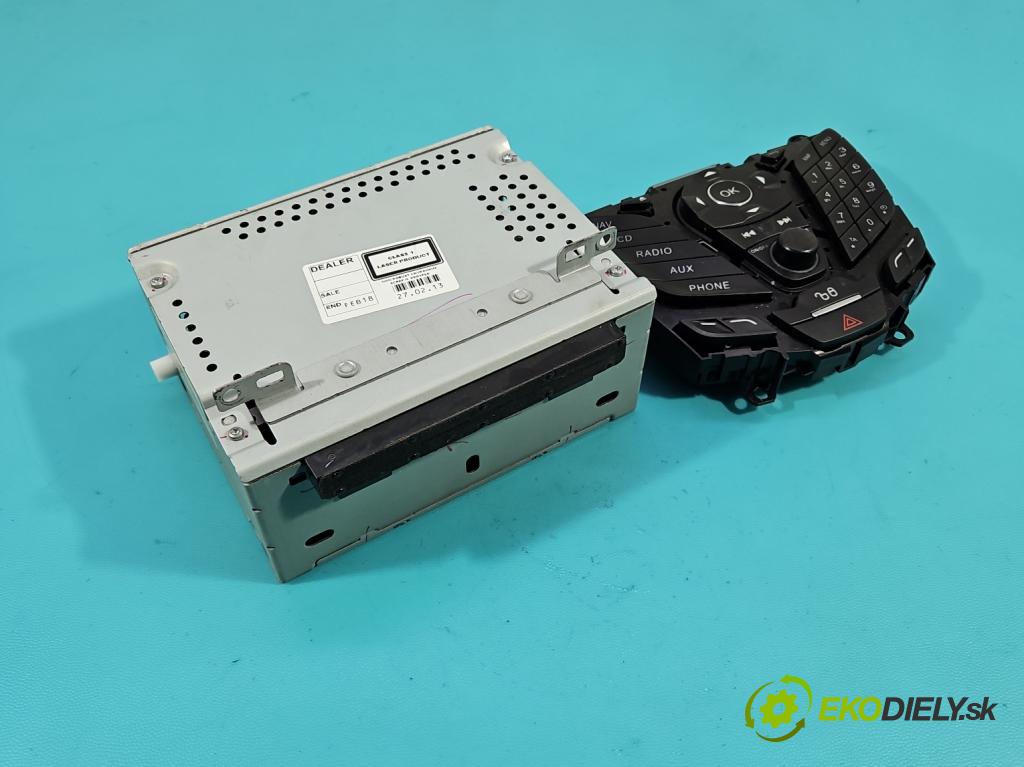 Ford Focus Mk3 2010-2018 1.6 tdci 105 HP manual 77 kW 1560 cm3 5- Radio originál BM5T-18C815-GL