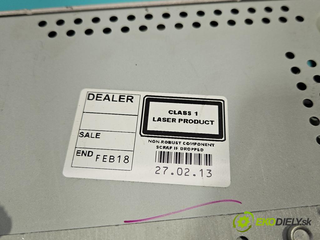 Ford Focus Mk3 2010-2018 1.6 tdci 105 HP manual 77 kW 1560 cm3 5- Radio originál BM5T-18C815-GL